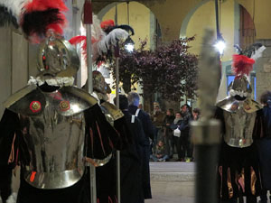 Setmana Santa 2019 a Girona. Divendres Sant. La process&oacute; del Sant Enterrament