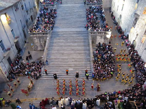 Setmana Santa 2019 a Girona. Divendres Sant. La processó del Sant Enterrament