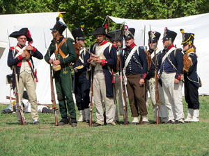 XII Festa Reviu els Setges Napole&ograve;nics de Girona. Recreaci&oacute; d'una batalla napole&ograve;nica al Parc de les Ribes del Ter