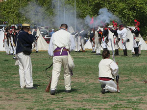 XII Festa Reviu els Setges Napole&ograve;nics de Girona. Recreaci&oacute; d'una batalla napole&ograve;nica al Parc de les Ribes del Ter