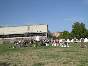 XII Festa Reviu els Setges Napole&ograve;nics de Girona. Recreaci&oacute; d'una batalla napole&ograve;nica al Parc de les Ribes del Ter
