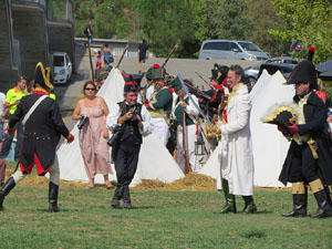 XII Festa Reviu els Setges Napole&ograve;nics de Girona. Recreaci&oacute; d'una batalla napole&ograve;nica al Parc de les Ribes del Ter