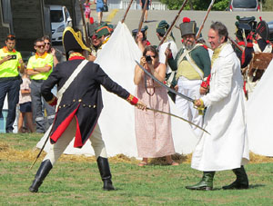 XII Festa Reviu els Setges Napole&ograve;nics de Girona. Recreaci&oacute; d'una batalla napole&ograve;nica al Parc de les Ribes del Ter