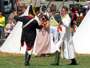 XII Festa Reviu els Setges Napole&ograve;nics de Girona. Recreaci&oacute; d'una batalla napole&ograve;nica al Parc de les Ribes del Ter