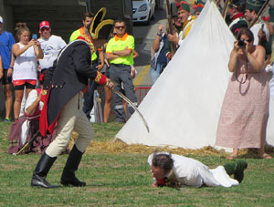 XII Festa Reviu els Setges Napole&ograve;nics de Girona. Recreaci&oacute; d'una batalla napole&ograve;nica al Parc de les Ribes del Ter