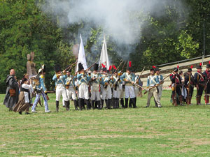 XII Festa Reviu els Setges Napole&ograve;nics de Girona. Recreaci&oacute; d'una batalla napole&ograve;nica al Parc de les Ribes del Ter