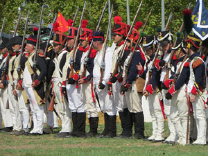 XII Festa Reviu els Setges Napole&ograve;nics de Girona. Recreaci&oacute; d'una batalla napole&ograve;nica al Parc de les Ribes del Ter