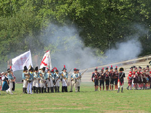 XII Festa Reviu els Setges Napole&ograve;nics de Girona. Recreaci&oacute; d'una batalla napole&ograve;nica al Parc de les Ribes del Ter