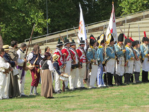 XII Festa Reviu els Setges Napole&ograve;nics de Girona. Recreaci&oacute; d'una batalla napole&ograve;nica al Parc de les Ribes del Ter
