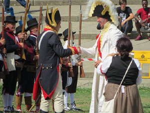 XII Festa Reviu els Setges Napole&ograve;nics de Girona. Recreaci&oacute; d'una batalla napole&ograve;nica al Parc de les Ribes del Ter