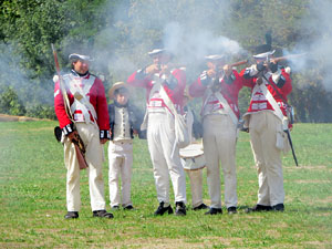 XII Festa Reviu els Setges Napole&ograve;nics de Girona. Recreaci&oacute; d'una batalla napole&ograve;nica al Parc de les Ribes del Ter