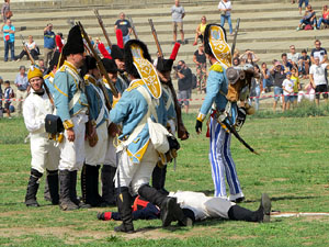 XII Festa Reviu els Setges Napole&ograve;nics de Girona. Recreaci&oacute; d'una batalla napole&ograve;nica al Parc de les Ribes del Ter