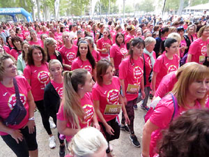 Cursa de la Dona 2019. Concentraci&oacute; i sortida del Parc de la Devesa, cursa pels carrers de Girona i arribada a la Copa