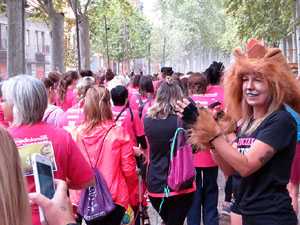 Cursa de la Dona 2019. Concentraci&oacute; i sortida del Parc de la Devesa, cursa pels carrers de Girona i arribada a la Copa