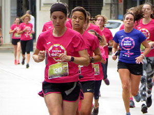 Cursa de la Dona 2019. Concentraci&oacute; i sortida del Parc de la Devesa, cursa pels carrers de Girona i arribada a la Copa