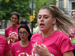 Cursa de la Dona 2019. Concentraci&oacute; i sortida del Parc de la Devesa, cursa pels carrers de Girona i arribada a la Copa