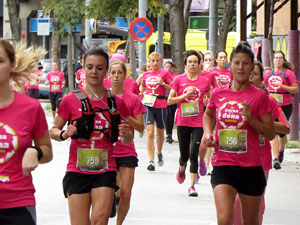 Cursa de la Dona 2019. Concentraci&oacute; i sortida del Parc de la Devesa, cursa pels carrers de Girona i arribada a la Copa