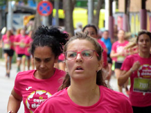 Cursa de la Dona 2019. Concentraci&oacute; i sortida del Parc de la Devesa, cursa pels carrers de Girona i arribada a la Copa