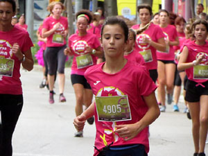 Cursa de la Dona 2019. Concentraci&oacute; i sortida del Parc de la Devesa, cursa pels carrers de Girona i arribada a la Copa