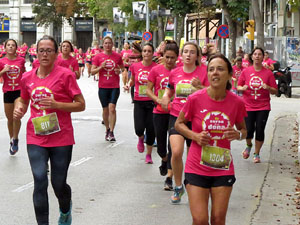 Cursa de la Dona 2019. Concentraci&oacute; i sortida del Parc de la Devesa, cursa pels carrers de Girona i arribada a la Copa
