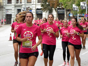 Cursa de la Dona 2019. Concentraci&oacute; i sortida del Parc de la Devesa, cursa pels carrers de Girona i arribada a la Copa