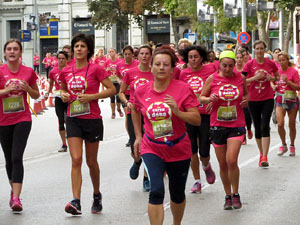 Cursa de la Dona 2019. Concentraci&oacute; i sortida del Parc de la Devesa, cursa pels carrers de Girona i arribada a la Copa