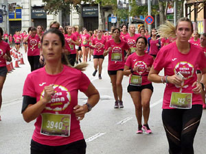 Cursa de la Dona 2019. Concentraci&oacute; i sortida del Parc de la Devesa, cursa pels carrers de Girona i arribada a la Copa