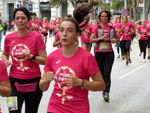Cursa de la Dona 2019. Concentraci&oacute; i sortida del Parc de la Devesa, cursa pels carrers de Girona i arribada a la Copa