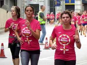 Cursa de la Dona 2019. Concentraci&oacute; i sortida del Parc de la Devesa, cursa pels carrers de Girona i arribada a la Copa