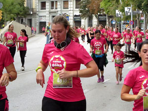 Cursa de la Dona 2019. Concentraci&oacute; i sortida del Parc de la Devesa, cursa pels carrers de Girona i arribada a la Copa