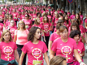 Cursa de la Dona 2019. Concentraci&oacute; i sortida del Parc de la Devesa, cursa pels carrers de Girona i arribada a la Copa