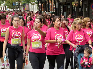 Cursa de la Dona 2019. Concentraci&oacute; i sortida del Parc de la Devesa, cursa pels carrers de Girona i arribada a la Copa