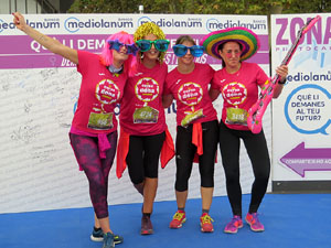 Cursa de la Dona 2019. Concentraci&oacute; i sortida del Parc de la Devesa, cursa pels carrers de Girona i arribada a la Copa