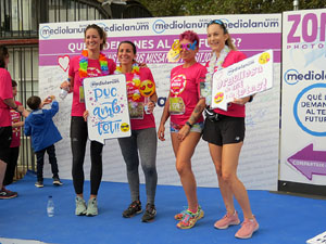 Cursa de la Dona 2019. Concentraci&oacute; i sortida del Parc de la Devesa, cursa pels carrers de Girona i arribada a la Copa