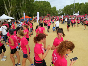 Cursa de la Dona 2019. Concentraci&oacute; i sortida del Parc de la Devesa, cursa pels carrers de Girona i arribada a la Copa