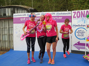 Cursa de la Dona 2019. Concentraci&oacute; i sortida del Parc de la Devesa, cursa pels carrers de Girona i arribada a la Copa