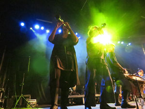 Fires 2019. Actuaci&oacute; de Els Berros de la Cort a la pla&ccedil;a de Sant Feliu