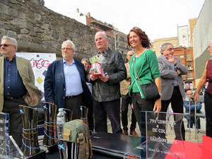 Fires 2019. 79è concurs de Colles Sardanistes amb la cobla Ciutat de Girona a la plaça de Francesc Calvet i Rubalcaba