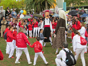Fires 2019. 38a. Trobada de Gegants de Fires de Sant Narc&iacute;s al Parc del Migdia