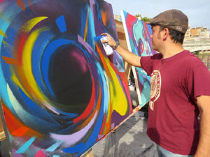 Fires 2019. Concurs d'Art Urbà 'Lluïment' a la plaça Catalunya