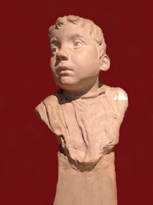 Bust de nen. Ricard Guinó Boix. 1907. Guix