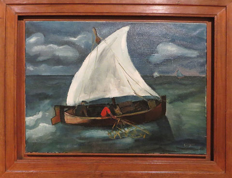 Barca de pesca. 1916. Celso Lagar