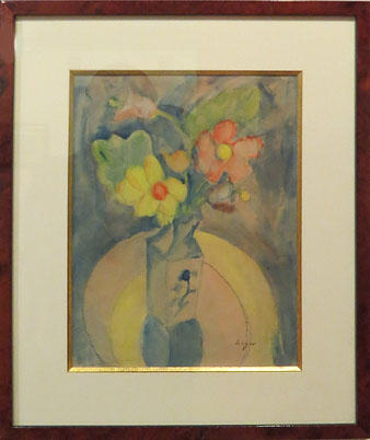 Gerro de flors simultanista. Ca. 1917-1918. Celso Lagar