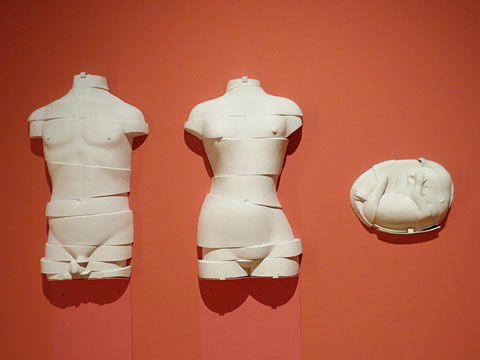 'Tors masculí', 'Tors femení' i 'Fetus'. 1971
