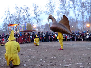 Reis 2022. El campament reial al camp de Mart al parc de la Devesa