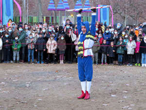 Reis 2022. El campament reial al camp de Mart al parc de la Devesa
