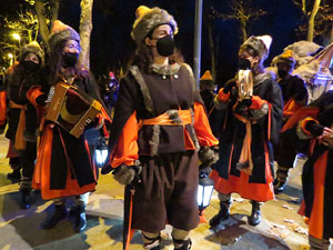 Reis 2022. La desfilada pels carrers de la ciutat