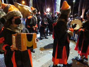 Reis 2022. La desfilada pels carrers de la ciutat