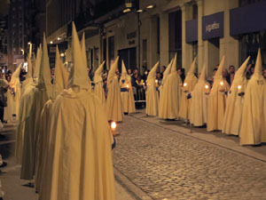 Setmana Santa 2022 a Girona. Divendres Sant. La processó del Sant Enterrament