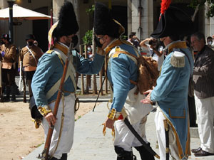 XIII Festa Reviu els Setges Napoleònics de Girona. Desfilada pels carrers de Girona